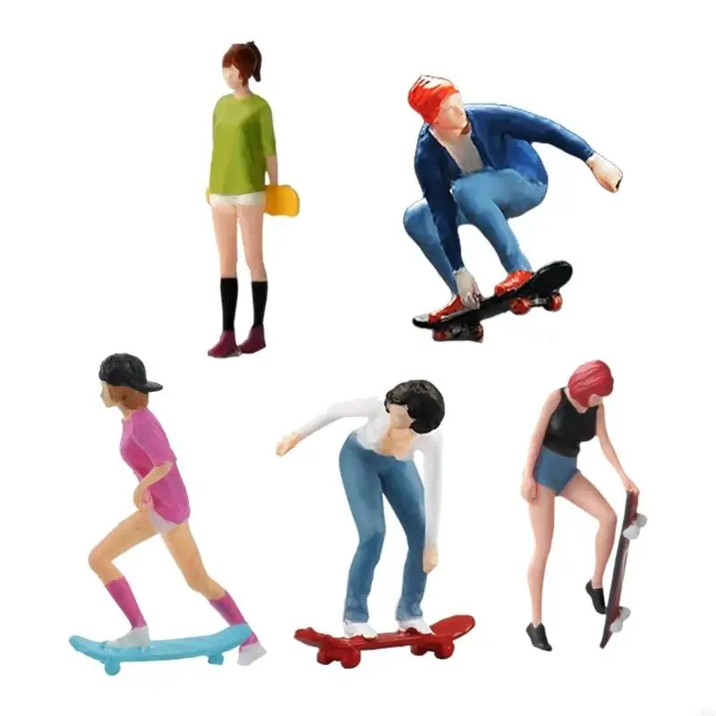 1/64 Scale Tiny Realistic Skateboarder Model for Architecture Models and Miniature Railway Train Scenery Designs Decors C5AD
1/64 Scale Tiny Realistic Skateboarder Model for Architecture Models and Miniature Railway Train Scenery Designs Decors C5AD