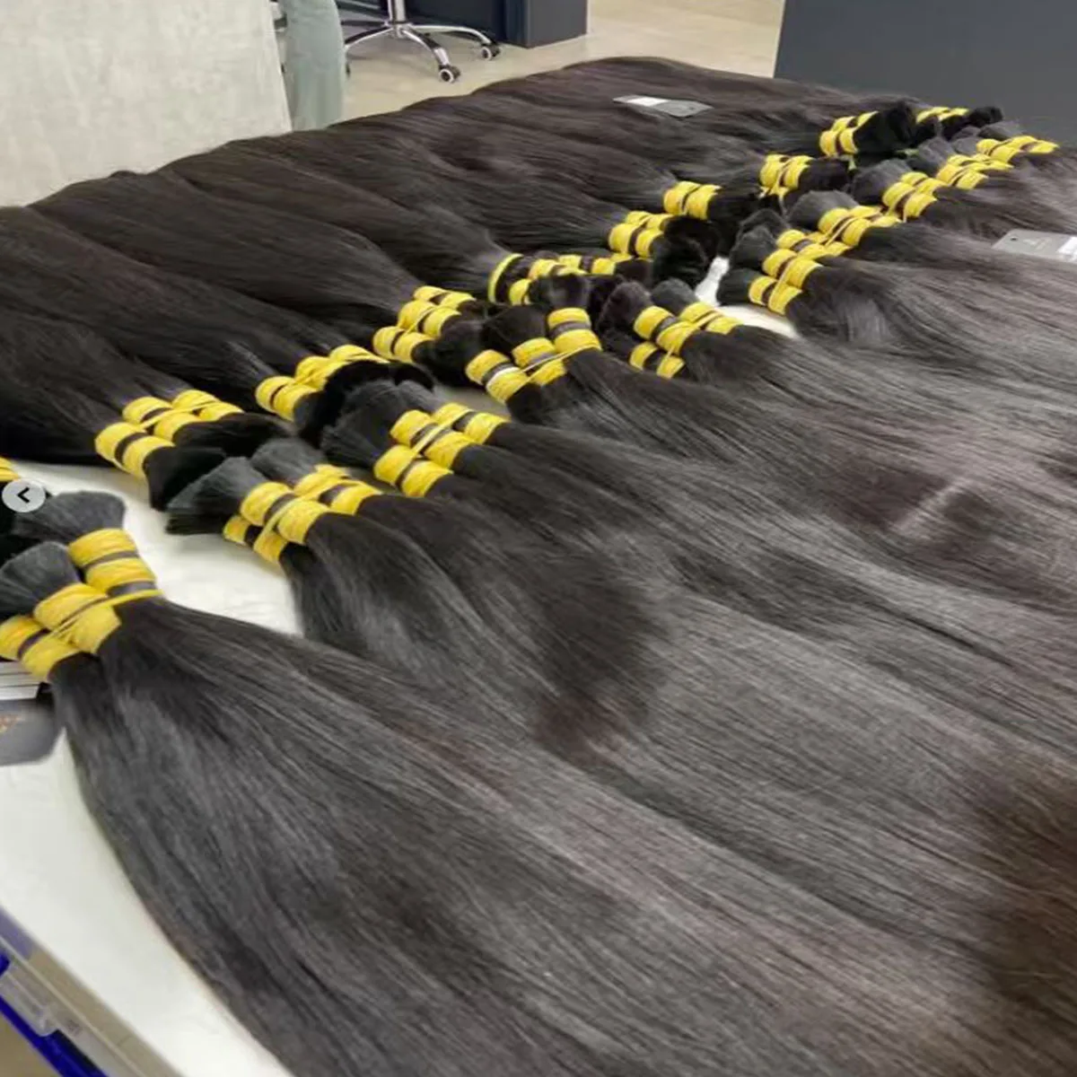 100G Virgin Brazilian Remy Human Hair Bulk Extensions 100% Unprocessed No Weft Natural Black 16-30 Inch Long for Braiding
100G Virgin Brazilian Remy Human Hair Bulk Extensions 100% Unprocessed No Weft Natural Black 16-30 Inch Long for Braiding