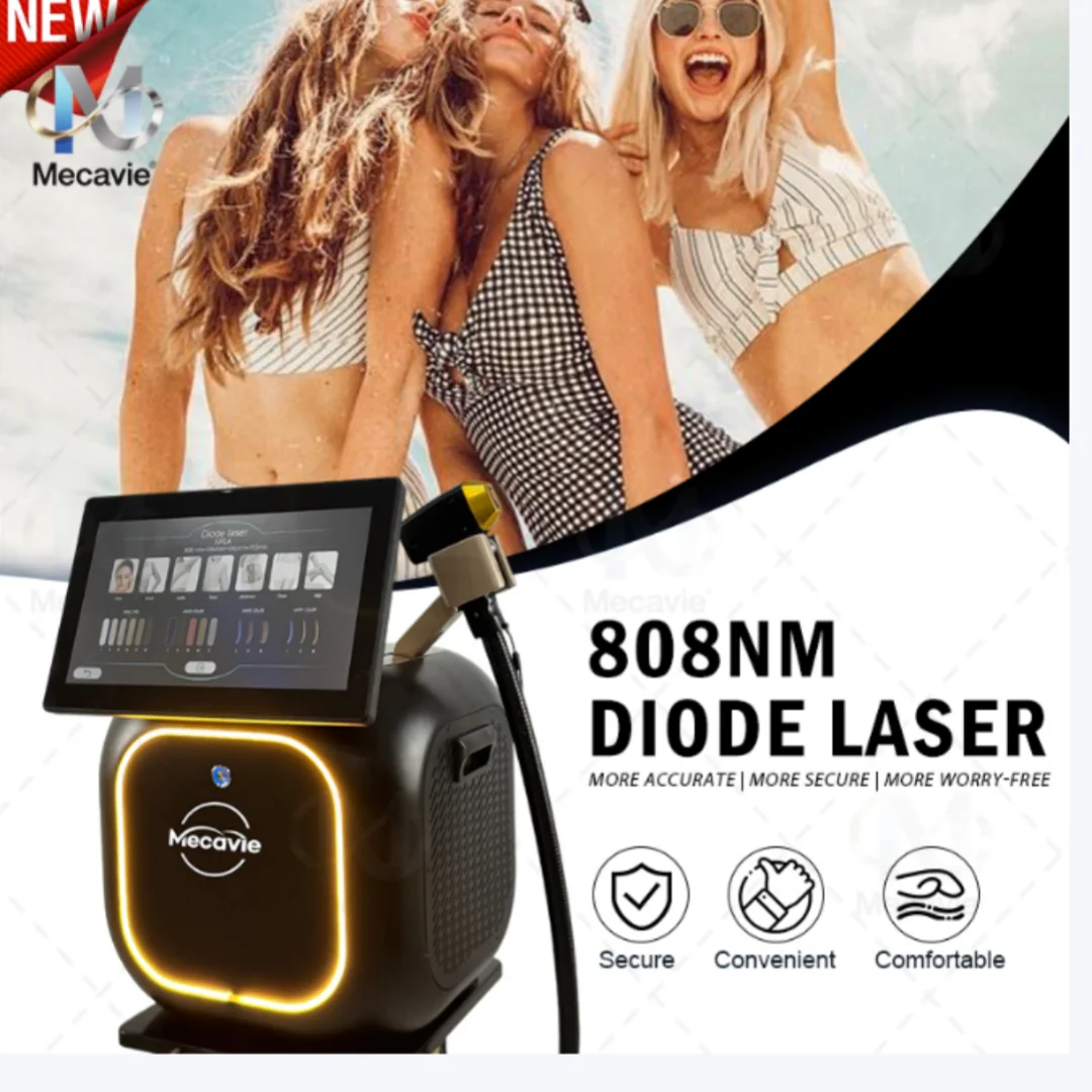 Professional 4000W High Power Diode Laser Hair Removal 4 Waves 755 808 940 1064nm Alexandrite Ice Titanium Permanent Machine
Professional 4000W High Power Diode Laser Hair Removal 4 Waves 755 808 940 1064nm Alexandrite Ice Titanium Permanent Machine