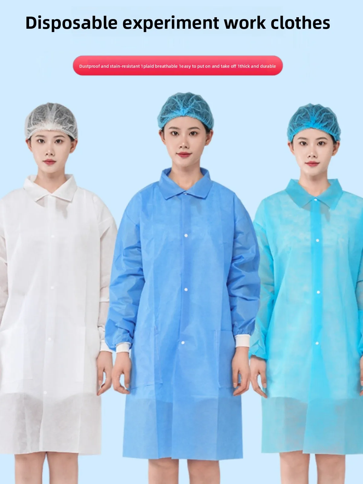 Disposable Thiened Non-woven White Lab Coat Work orms Isolation Gowns for Visit Dust-proof in Indoor Settings for Men A...
Disposable Thiened Non-woven White Lab Coat Work orms Isolation Gowns for Visit Dust-proof in Indoor Settings for Men A...