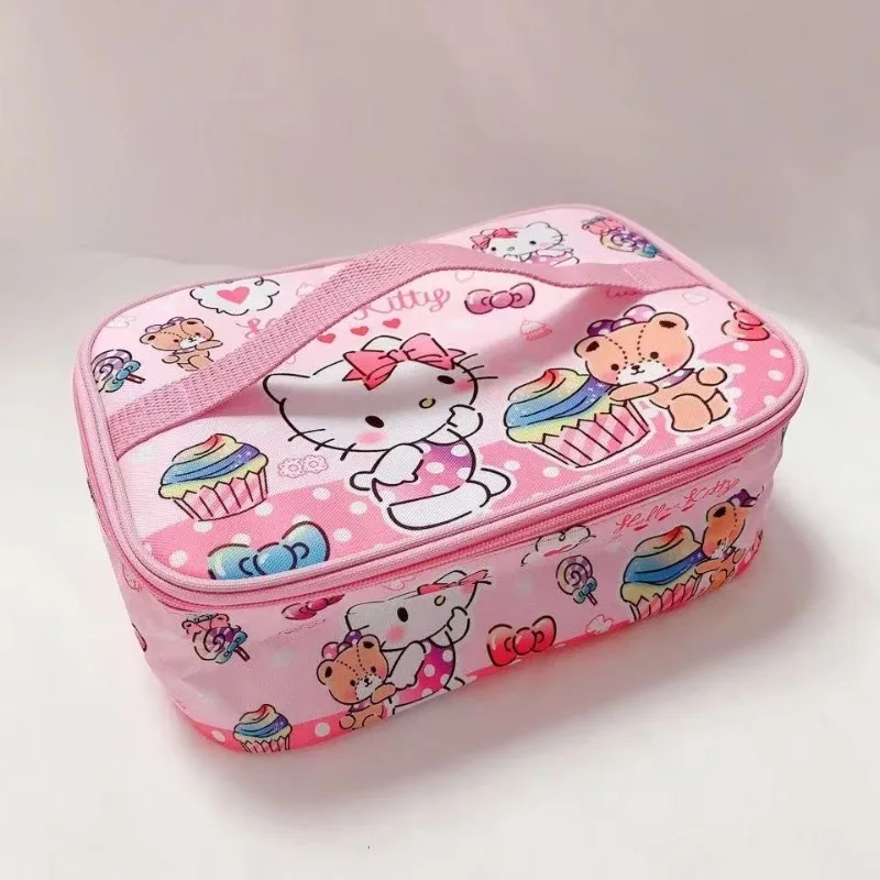 Hello Kitty Handheld Compartmentalized Insulated Lunch Bag, Suitable for Students & Office Workers, Tray Storage Bento Bag
Hello Kitty Handheld Compartmentalized Insulated Lunch Bag, Suitable for Students & Office Workers, Tray Storage Bento Bag