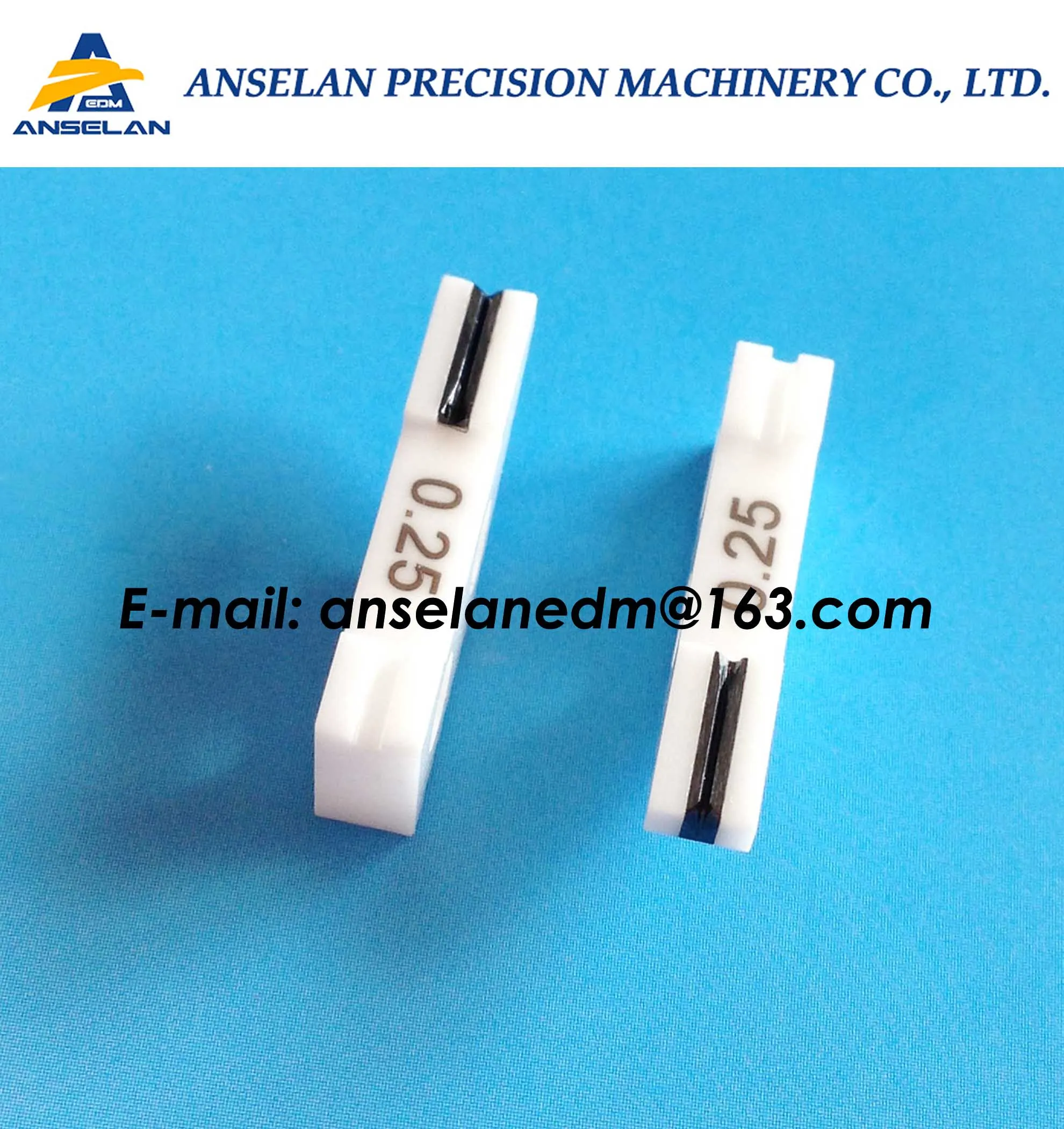 Price for 8 PCS of Ø0.25mm Diamond Wire Guide MA101, 20EC080A407 for M akino Split Guide for SP43, SP64 series machine
Price for 8 PCS of Ø0.25mm Diamond Wire Guide MA101, 20EC080A407 for M akino Split Guide for SP43, SP64 series machine