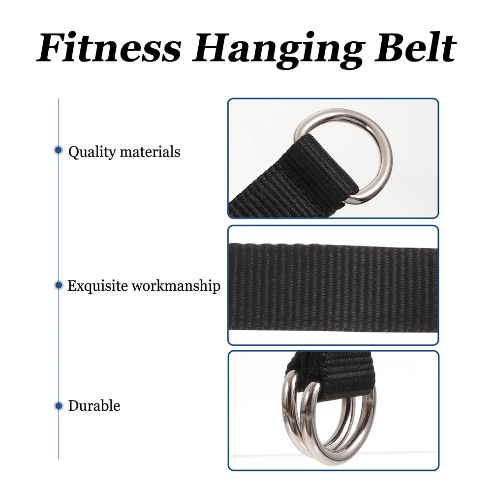 4 Pcs Fitness Belt Gymnastic Ring Lifting Straps with D Rings Hanging Weight Carrying Stainless Steel Bar Attachment
4 Pcs Fitness Belt Gymnastic Ring Lifting Straps with D Rings Hanging Weight Carrying Stainless Steel Bar Attachment