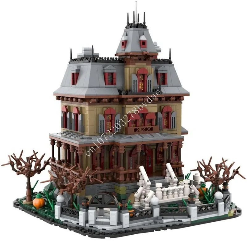 2139 PCS Gothic Haunted Villa Modular Architecture Building Blocks Halloween Horror House Scene Assembly Model Gift For Adults
2139 PCS Gothic Haunted Villa Modular Architecture Building Blocks Halloween Horror House Scene Assembly Model Gift For Adults