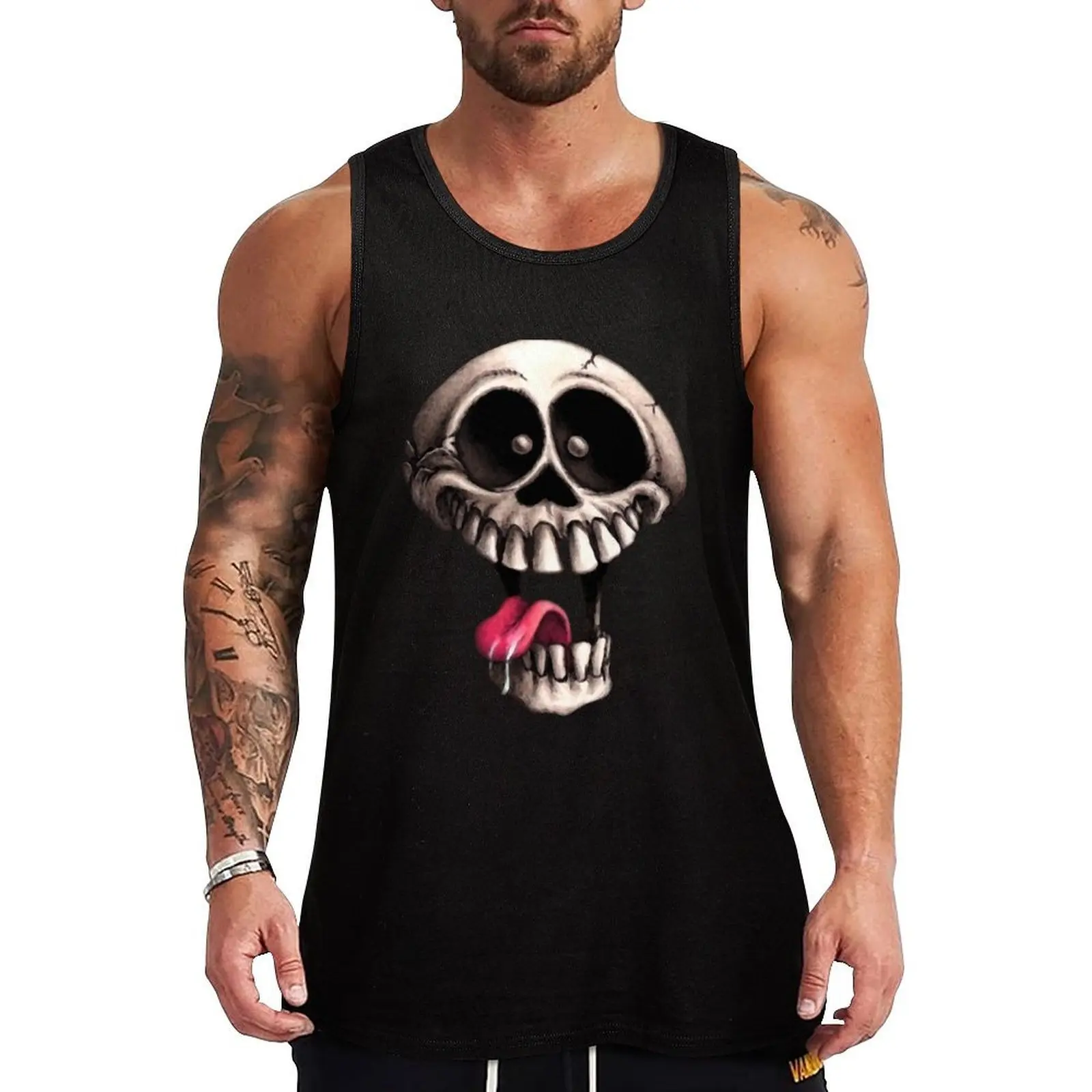 Crazy Skull Tank Top Construction Tank Top Workwear Sleeveless Wear
Crazy Skull Tank Top Construction Tank Top Workwear Sleeveless Wear