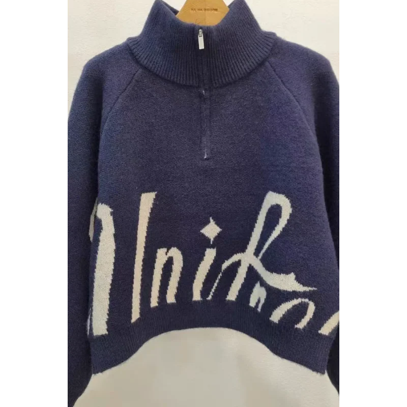 Halloween Versatile Zipper Lapel Pullover Lazy Knit Sweater Loose Long Sleeve Warm
Halloween Versatile Zipper Lapel Pullover Lazy Knit Sweater Loose Long Sleeve Warm