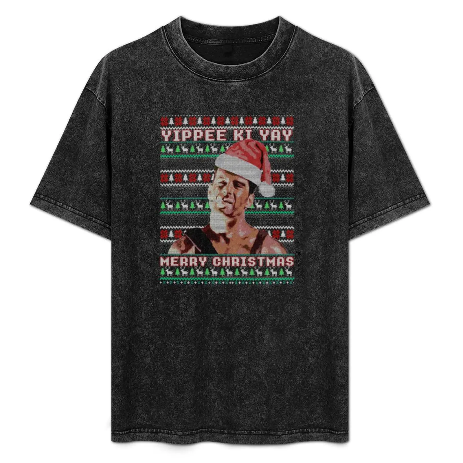 Yippe Ki Yay Funny ugly sweater christmas - Ylp T-Shirt Christmas Casual Short Sleeve Top
Yippe Ki Yay Funny ugly sweater christmas - Ylp T-Shirt Christmas Casual Short Sleeve Top