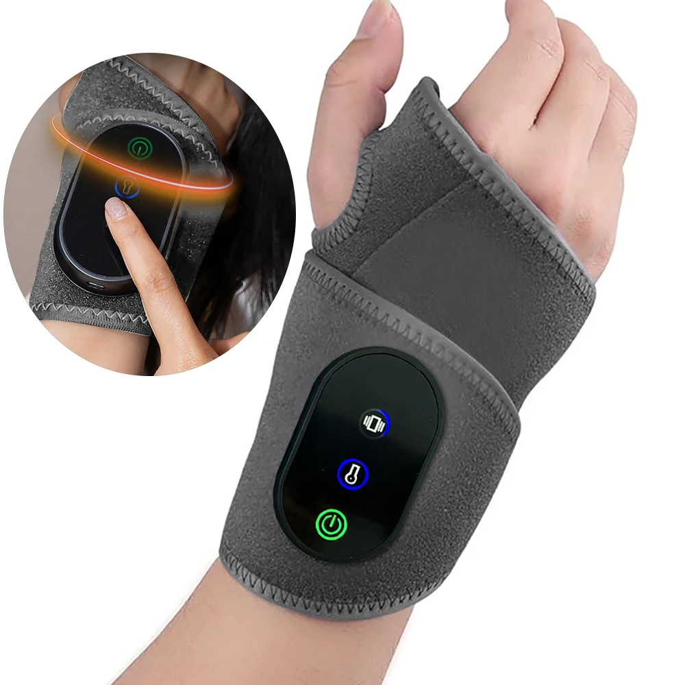Hand Wrist Massager with Vibration Wrist Heating Pad Wrap Heating for Joint and Tendon Sheath Rechargeable Fit Office Workers
Hand Wrist Massager with Vibration Wrist Heating Pad Wrap Heating for Joint and Tendon Sheath Rechargeable Fit Office Workers