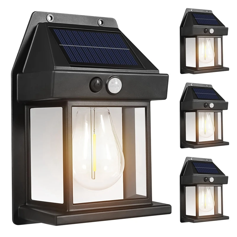 Outdoor Solar Wall Lamp, Waterproof Tungsten Lamp, Human Body Sensor Garden Lamp, Lighting Night Light
Outdoor Solar Wall Lamp, Waterproof Tungsten Lamp, Human Body Sensor Garden Lamp, Lighting Night Light