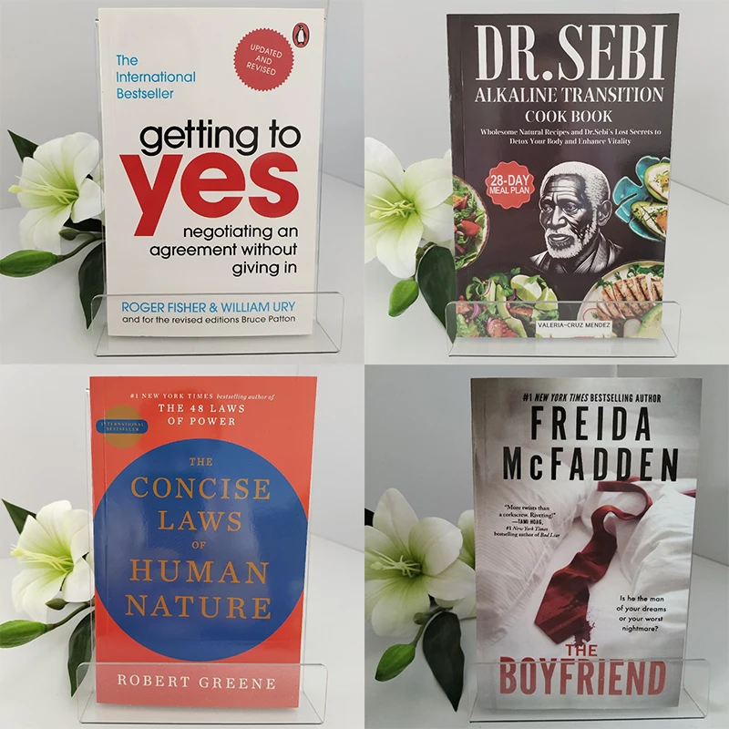 The Boyfriend Freida McFadden&The Concise Laws of Human Nature&DRSEBIALKALINETRANSITION28DAY&Getting To Yes English Books Livros
The Boyfriend Freida McFadden&The Concise Laws of Human Nature&DRSEBIALKALINETRANSITION28DAY&Getting To Yes English Books Livros