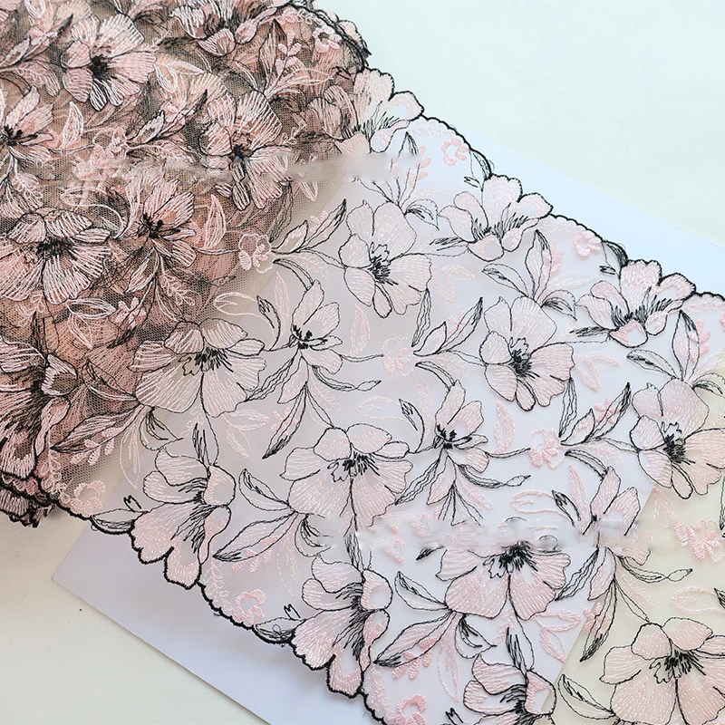 42Yds Two Tones Embroidery Lace Trim Fabric Clothing Sewing Craft DIY Apparel Dress Sleeve Lace Wedding
42Yds Two Tones Embroidery Lace Trim Fabric Clothing Sewing Craft DIY Apparel Dress Sleeve Lace Wedding