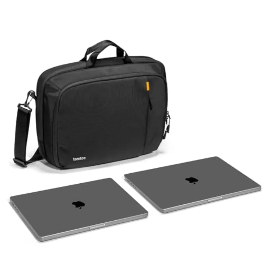 16-inch Dual Compartment Laptop Briefcase for 2 Laptops Business Protective Laptop Messenger Shoulder Bag for a Laptop+ a Porta
16-inch Dual Compartment Laptop Briefcase for 2 Laptops Business Protective Laptop Messenger Shoulder Bag for a Laptop+ a Porta
