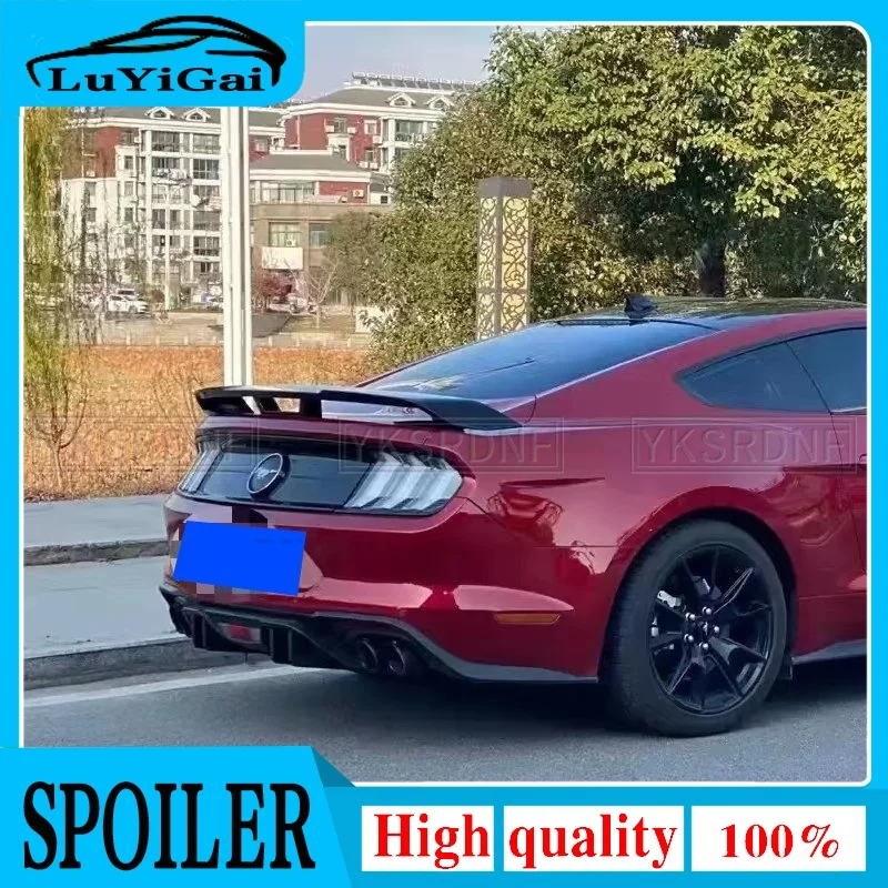 Задний спойлер багажника для Ford Mustang Coupe 2015-2019, задний спойлер из углеродного волокна/АБС, глянцевый черный
Задний спойлер багажника для Ford Mustang Coupe 2015-2019, задний спойлер из углеродного волокна/АБС, глянцевый черный