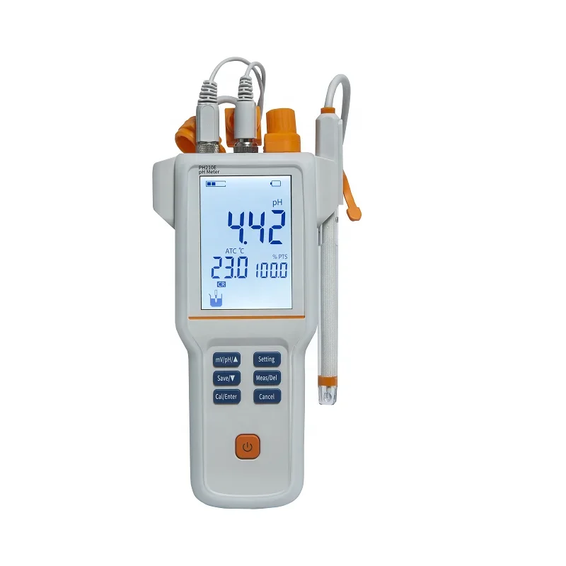 pH Range BNC Automatic Temperature Tester for Industrial Use PH210E Portable Digital Water Quality Analyzer 2.00-18.00
pH Range BNC Automatic Temperature Tester for Industrial Use PH210E Portable Digital Water Quality Analyzer 2.00-18.00