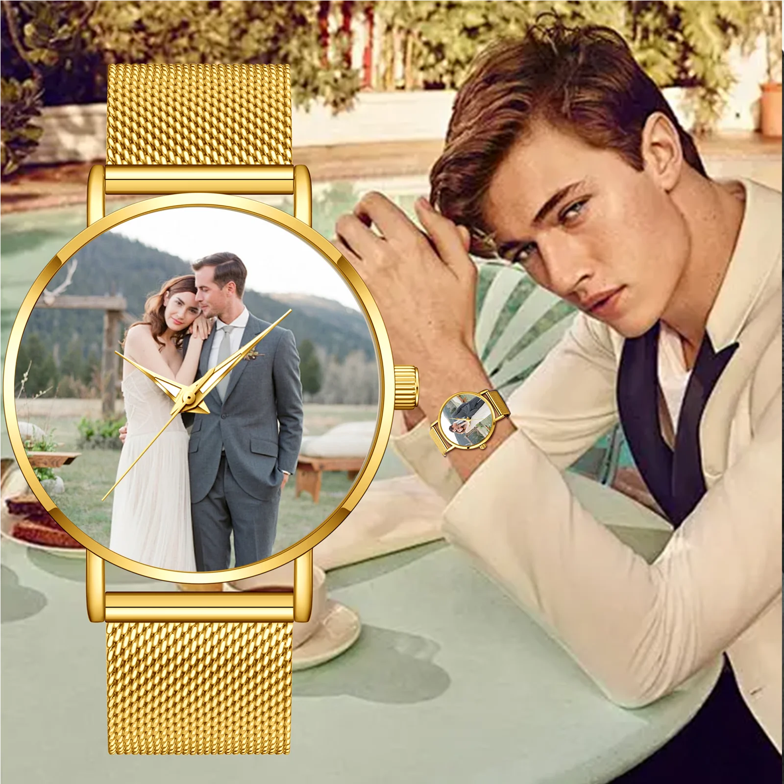 DIY Customisable Men’s Watch with Personalised Image: Water-resistantBusiness-style, Minimalist Quartz Watch relojes de mujeres
DIY Customisable Men’s Watch with Personalised Image: Water-resistantBusiness-style, Minimalist Quartz Watch relojes de mujeres