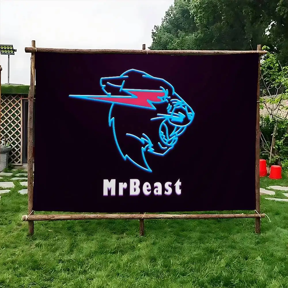 Individual Creato Mr-B-Beast Creative Pattern Hanging Flag Polyester Printed Banner Hand Pulled Flag
Individual Creato Mr-B-Beast Creative Pattern Hanging Flag Polyester Printed Banner Hand Pulled Flag