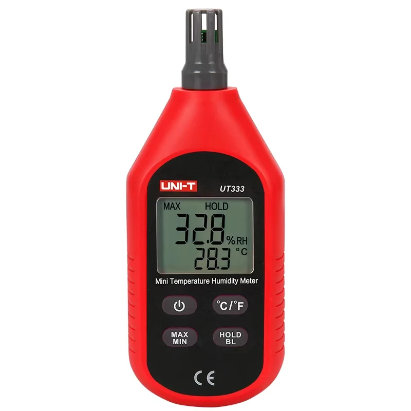 UNI-T UT333 UT333BT Мини-измеритель температуры и влажности ЖК-цифровой термометр для температуры воздуха, гигрометр, тестер, режим MAX/MIN
UNI-T UT333 UT333BT Мини-измеритель температуры и влажности ЖК-цифровой термометр для температуры воздуха, гигрометр, тестер, режим MAX/MIN