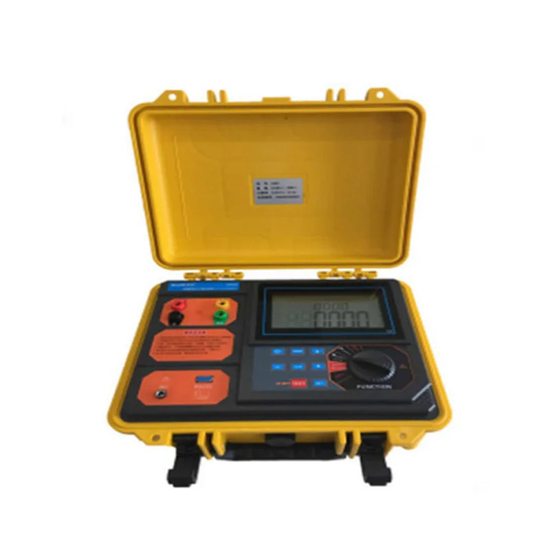 Huazheng Electric HZ-480 grounding resistance meter for measuring soil resistance
Huazheng Electric HZ-480 grounding resistance meter for measuring soil resistance