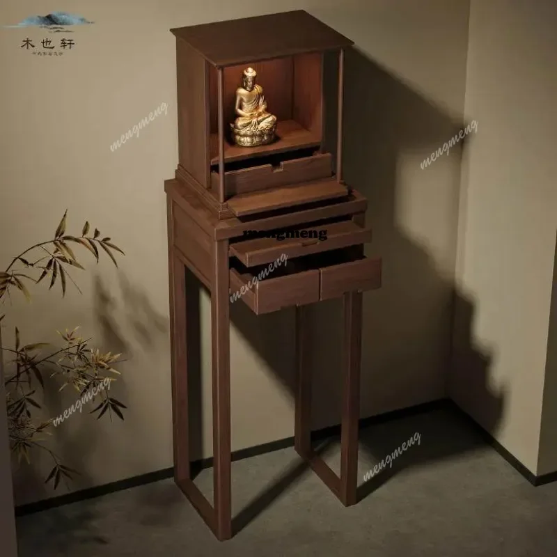 F182 black walnut buddhist niche full solid wood godslot worship guanyin god of wealth offering table small buddhist altar
F182 black walnut buddhist niche full solid wood godslot worship guanyin god of wealth offering table small buddhist altar