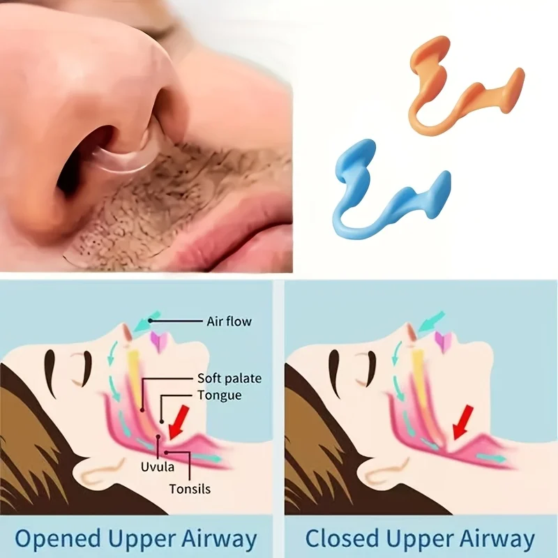 Accompanying anti-snoring nose clip, light and portable, easy to use for business travel, ultra-light design, zero discomfort
Accompanying anti-snoring nose clip, light and portable, easy to use for business travel, ultra-light design, zero discomfort