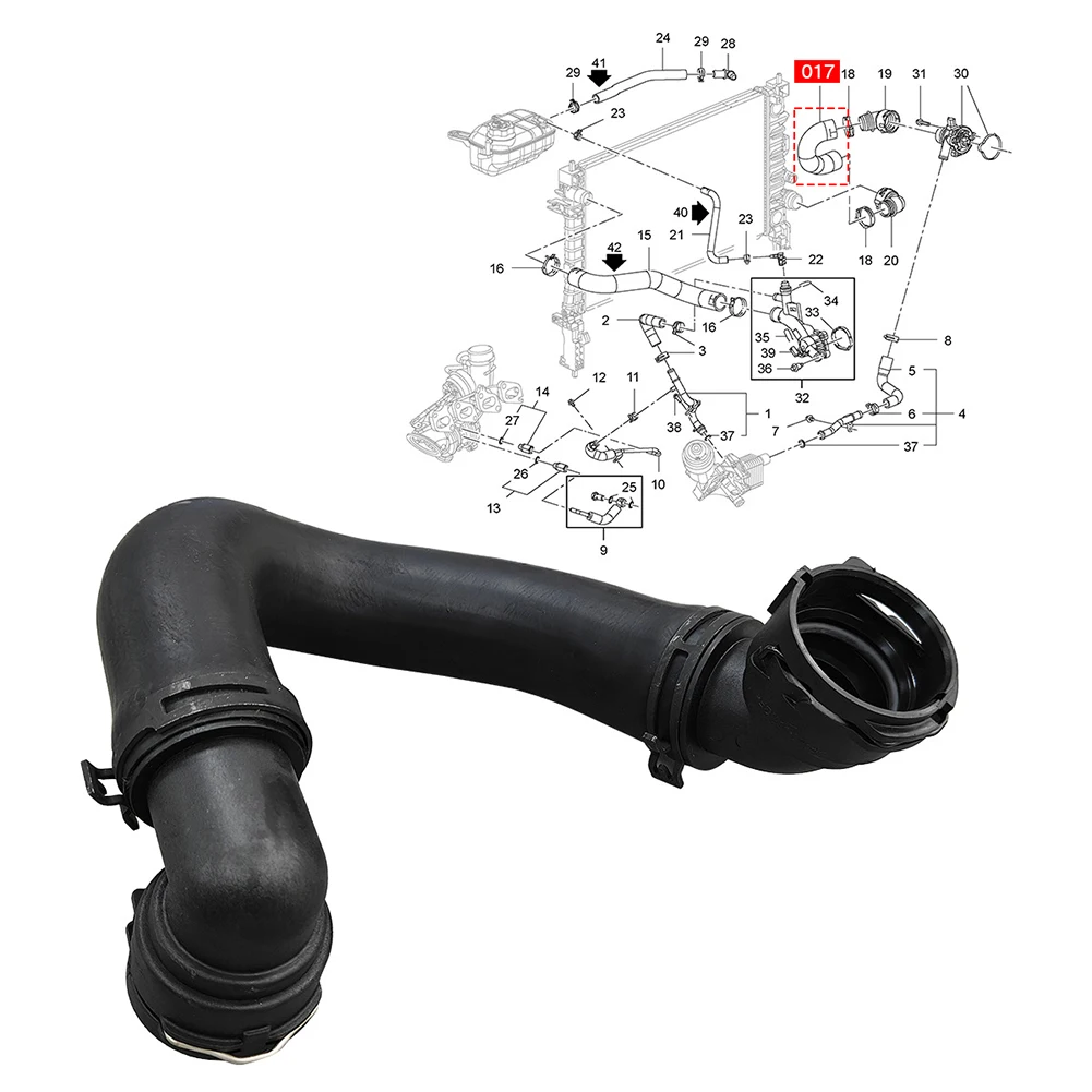 Lower Radiator Coolant Hose For For Chevrolet For Trax For Mokka 2013-2021
Lower Radiator Coolant Hose For For Chevrolet For Trax For Mokka 2013-2021