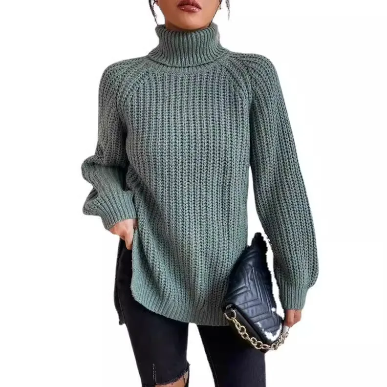 2025 Autumn Winter Clothes Women New Knitted Sweater Medium and Long Solid High Lapel Neck Split Sweater Pullover Dress Women
2025 Autumn Winter Clothes Women New Knitted Sweater Medium and Long Solid High Lapel Neck Split Sweater Pullover Dress Women