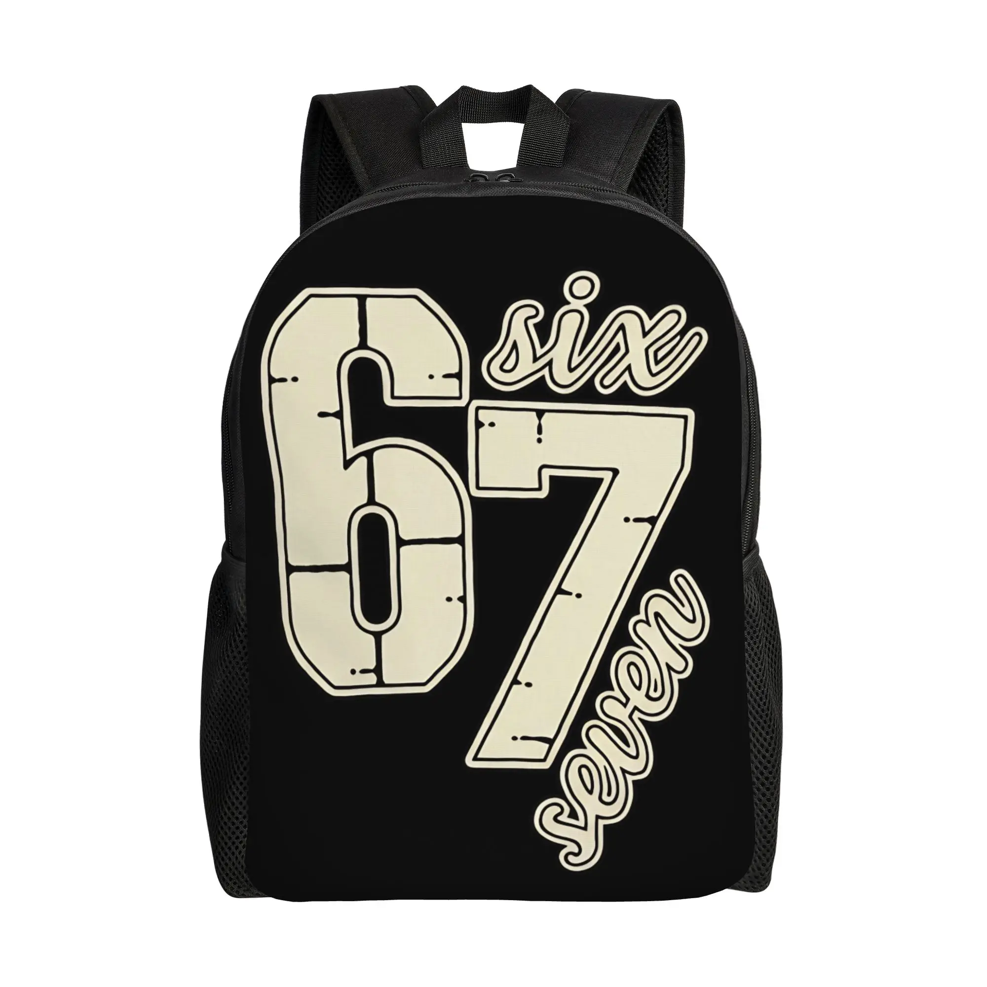 67 Six Seven Halloween Backpack for Men Cool Student Hiking Travel Daypack Brainrot Italian Meme Laptop Canvas Bags with Pocket
67 Six Seven Halloween Backpack for Men Cool Student Hiking Travel Daypack Brainrot Italian Meme Laptop Canvas Bags with Pocket