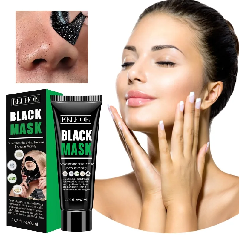 60ml Charcoal Face Mask for Nose Blackhead Remover Effective Black Peel Off Mask Blackhead Remover Mask for All Skin Types
60ml Charcoal Face Mask for Nose Blackhead Remover Effective Black Peel Off Mask Blackhead Remover Mask for All Skin Types