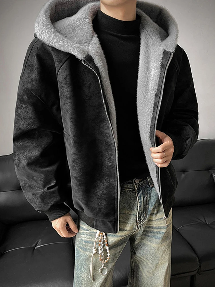 Lamb Velvet Fce Lined Thiened Winter Cotton Jaet for Men Youth ular CleanFit Sle Zipper Closure Long Sve Coat
Lamb Velvet Fce Lined Thiened Winter Cotton Jaet for Men Youth ular CleanFit Sle Zipper Closure Long Sve Coat