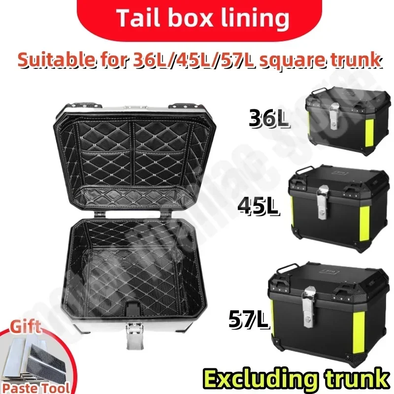 Motorcycle Square Trunk Lining 36L45L57L Motorcycle Trunk Lining Universal Style Electric Vehicle Leather Trunk Liner Removable
Motorcycle Square Trunk Lining 36L45L57L Motorcycle Trunk Lining Universal Style Electric Vehicle Leather Trunk Liner Removable