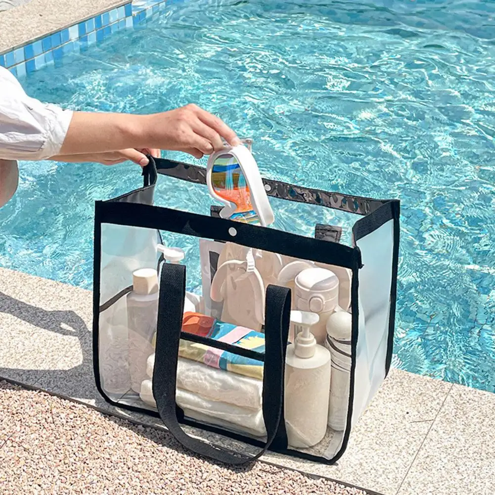Waterproof Swimming Bag Large Capacity Beach Bag, Portable with Zipper/Button Closure Storage Bag for Toiletry Cosmetics
Waterproof Swimming Bag Large Capacity Beach Bag, Portable with Zipper/Button Closure Storage Bag for Toiletry Cosmetics