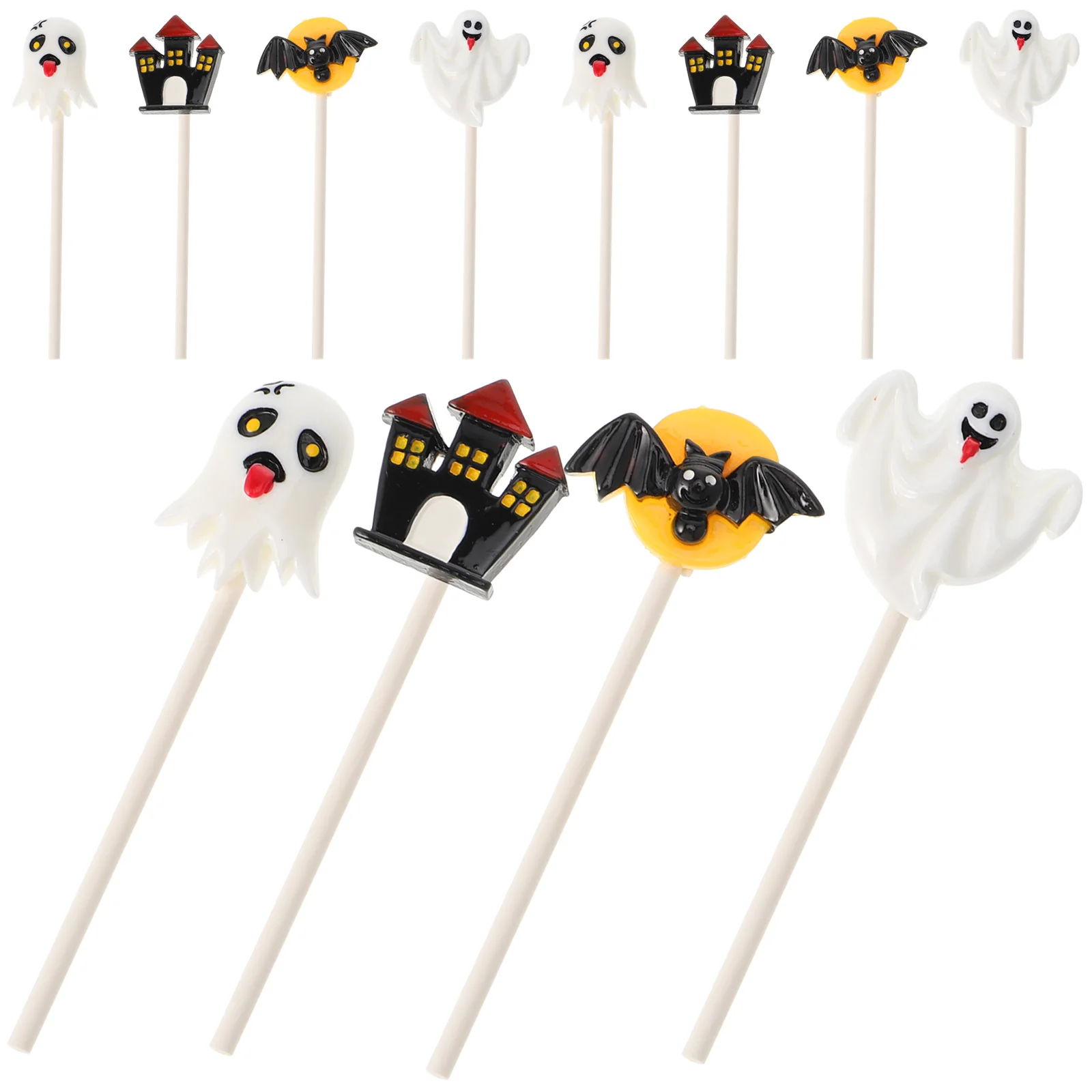 12pcs Cake Toppers Halloween Decoration Ghost Pumpkin Flags Resin Eco Friendly Cake Cupcake Muffin Party Accessories
12pcs Cake Toppers Halloween Decoration Ghost Pumpkin Flags Resin Eco Friendly Cake Cupcake Muffin Party Accessories