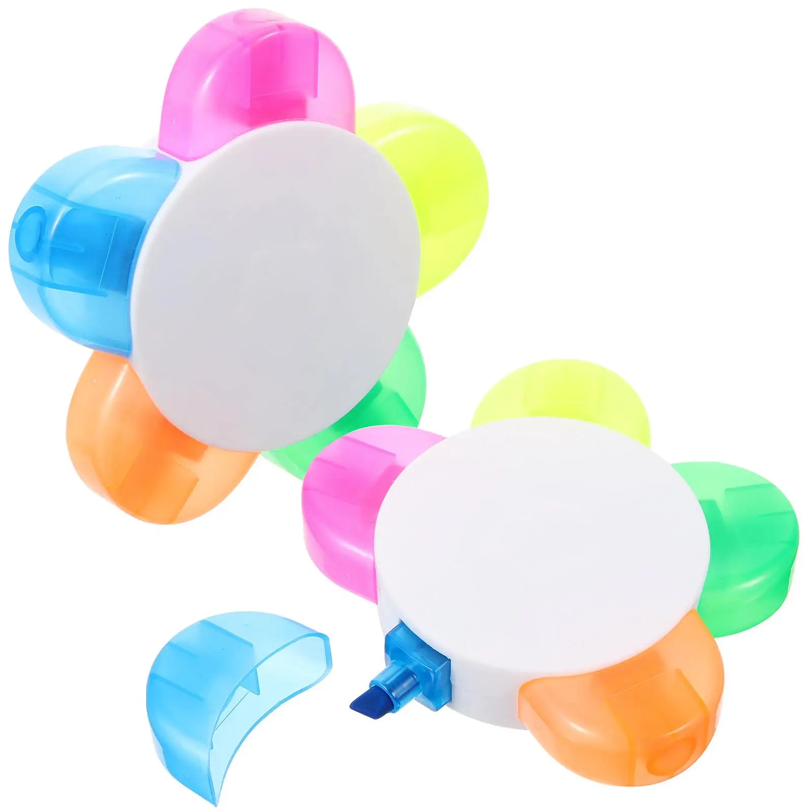 Flower Shape Highlighter Pens Colorful Plastic Fluorescent Markers Smooth Writing No Ink Leakage Ideal Students Kids
Flower Shape Highlighter Pens Colorful Plastic Fluorescent Markers Smooth Writing No Ink Leakage Ideal Students Kids