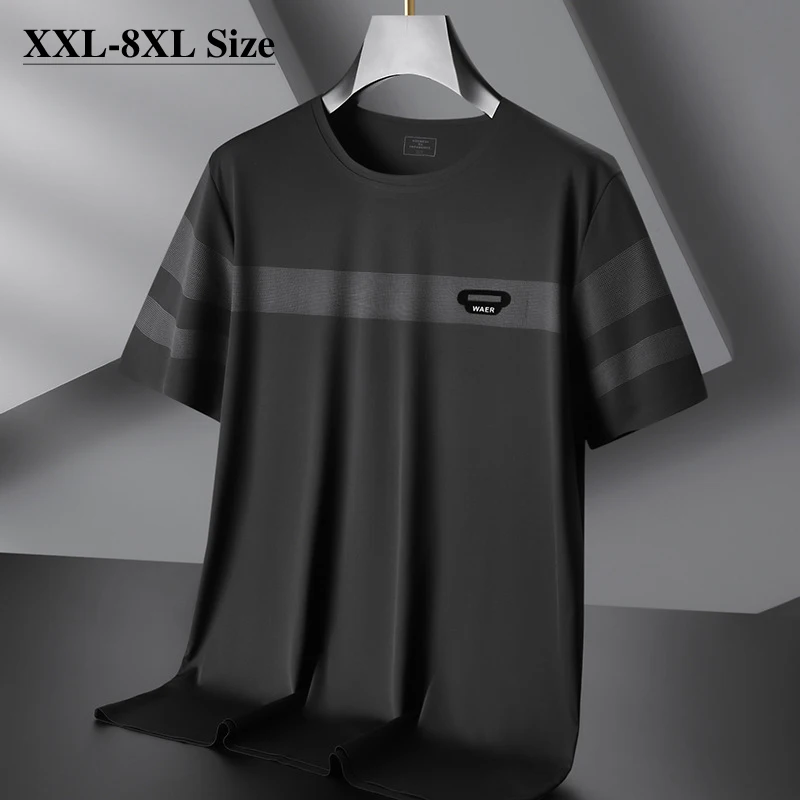 2023 Summer New Fashion Trend Breathable Short Sleeve T-shirt Men's Business Casual Round Neck Pullover T-shirt
2023 Summer New Fashion Trend Breathable Short Sleeve T-shirt Men's Business Casual Round Neck Pullover T-shirt