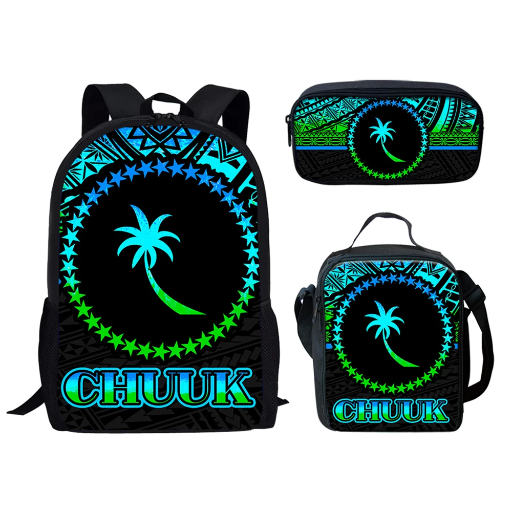 Harajuku Youthful Chuuk Tribal Polynesian 3D Print 3pcs/Set Student Travel bags Laptop Daypack Backpack Lunch Bag Pencil Case
Harajuku Youthful Chuuk Tribal Polynesian 3D Print 3pcs/Set Student Travel bags Laptop Daypack Backpack Lunch Bag Pencil Case