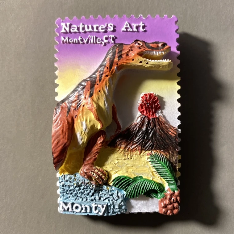 Montaverville Dinosaurs, Connecticut, USA Fridge Magnets Tourist Souvenir Refrigerator Stickers Commemorative Home Decoration
Montaverville Dinosaurs, Connecticut, USA Fridge Magnets Tourist Souvenir Refrigerator Stickers Commemorative Home Decoration