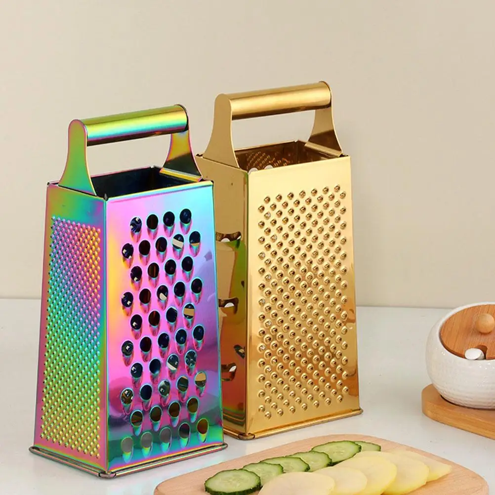 Stainless Steel Grater Vegetable Slicer Cheese Cutter Food Kitchen Shredder Multi Function Tool No Rust Easy Clean
Stainless Steel Grater Vegetable Slicer Cheese Cutter Food Kitchen Shredder Multi Function Tool No Rust Easy Clean