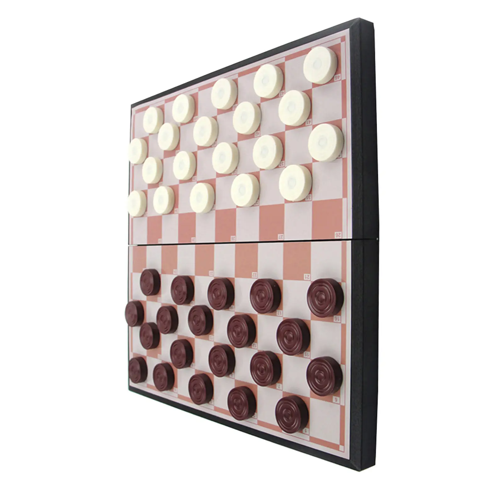 Exquisite Folding Magnetic Board Game Set Plastic Checkers for Two Players Ideal Gift for Friends Family Members Any Occasion
Exquisite Folding Magnetic Board Game Set Plastic Checkers for Two Players Ideal Gift for Friends Family Members Any Occasion