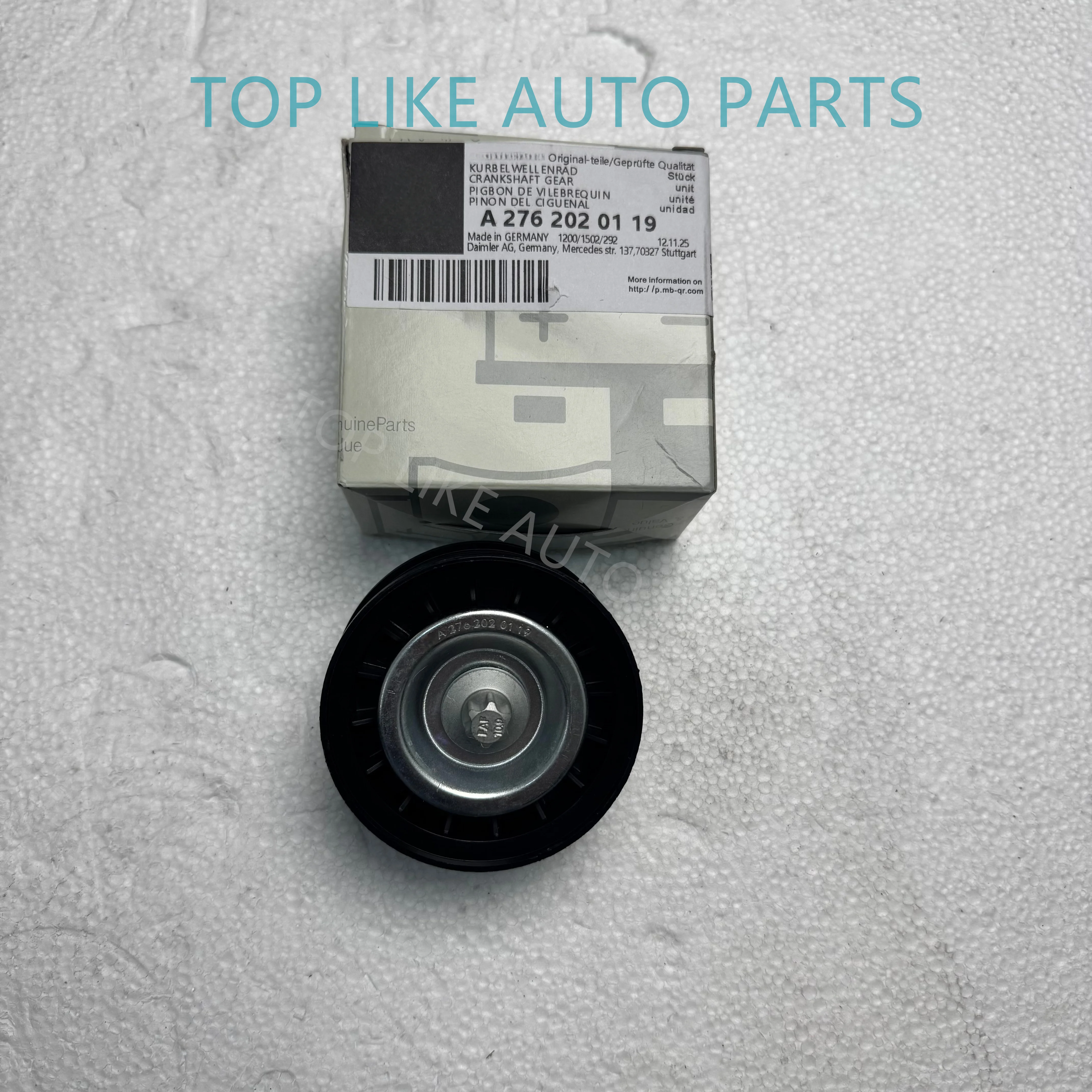 1PC OEM V-ribbed Belt Guide Pulley A2762020119 For MERCEDES-BENZ C-CLASS W204 W205 CLS X218 E-CLASS W212 S212 C207 GL-CLASS X166
1PC OEM V-ribbed Belt Guide Pulley A2762020119 For MERCEDES-BENZ C-CLASS W204 W205 CLS X218 E-CLASS W212 S212 C207 GL-CLASS X166