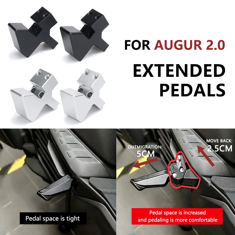 Motorcycle Footrests FootPeg Accessories For Yamaha Augur AUGUR 2.0 Black Silver CNC Aluminum Rear Pedals Extend Kit
Motorcycle Footrests FootPeg Accessories For Yamaha Augur AUGUR 2.0 Black Silver CNC Aluminum Rear Pedals Extend Kit