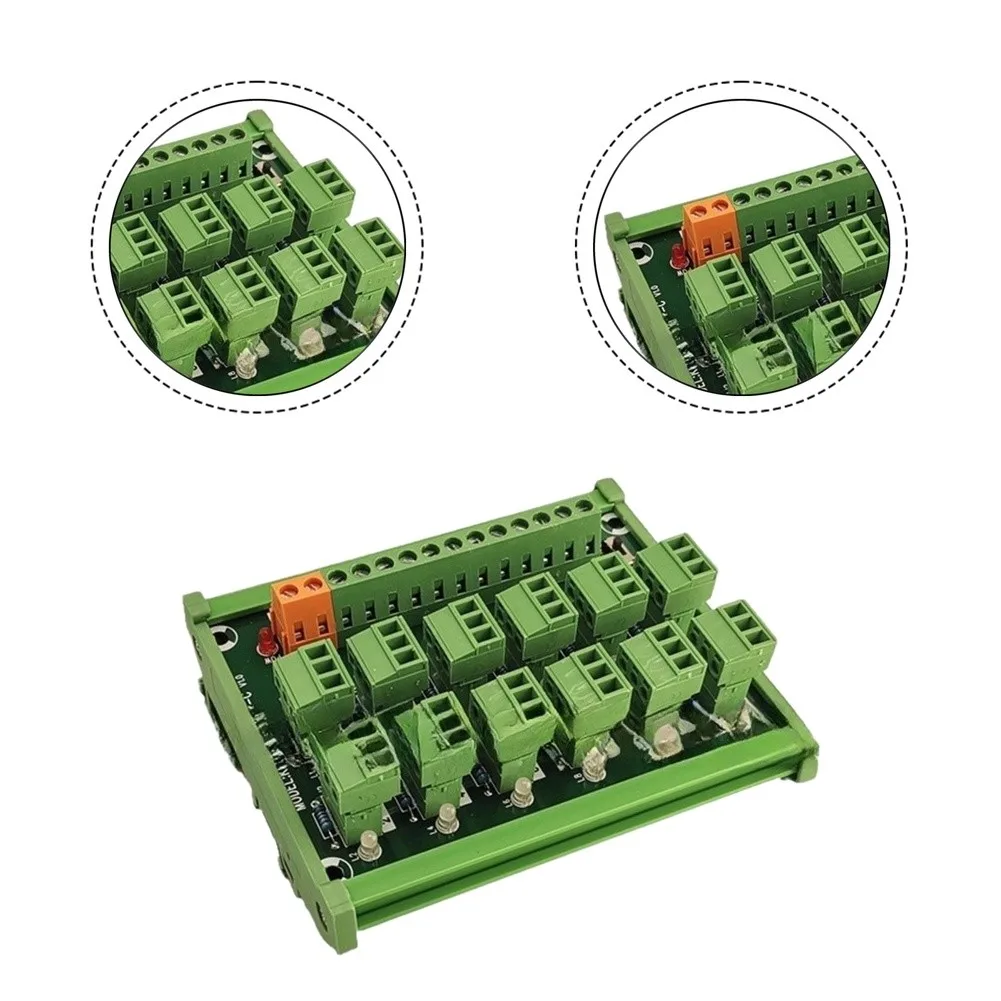 12-Channel Sensor Terminal Block KP-12L-Gther-C with 3-Wire Connection Copper Contacts Green Housing 100mm x 87mm x 43mm
12-Channel Sensor Terminal Block KP-12L-Gther-C with 3-Wire Connection Copper Contacts Green Housing 100mm x 87mm x 43mm