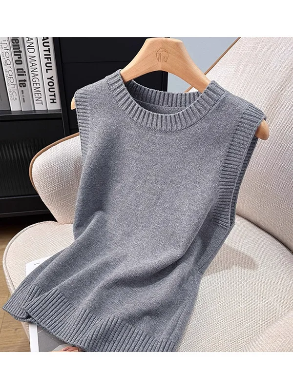 Ay вязаный жилет женский весенне-осенний новый круглый свитер Ne Svel верхняя одежда верхняя одежда Base irt Top
Ay вязаный жилет женский весенне-осенний новый круглый свитер Ne Svel верхняя одежда верхняя одежда Base irt Top