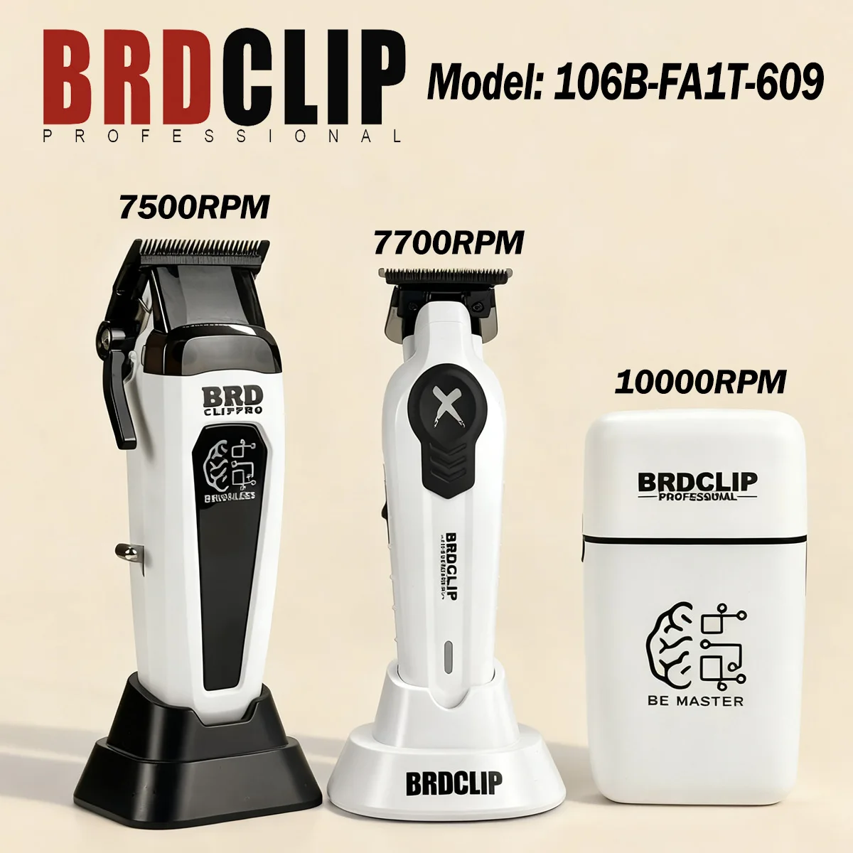 Новый профессиональный парикмахерский комплект BRDCLIP, машинка для стрижки волос с бесщеточным двигателем, 106B, 7500 об/мин, FA1T, 7700 об/мин, 609, 10000 об/мин, масляная головка с лезвием DLC, мужская
Новый профессиональный парикмахерский комплект BRDCLIP, машинка для стрижки волос с бесщеточным двигателем, 106B, 7500 об/мин, FA1T, 7700 об/мин, 609, 10000 об/мин, масляная головка с лезвием DLC, мужская