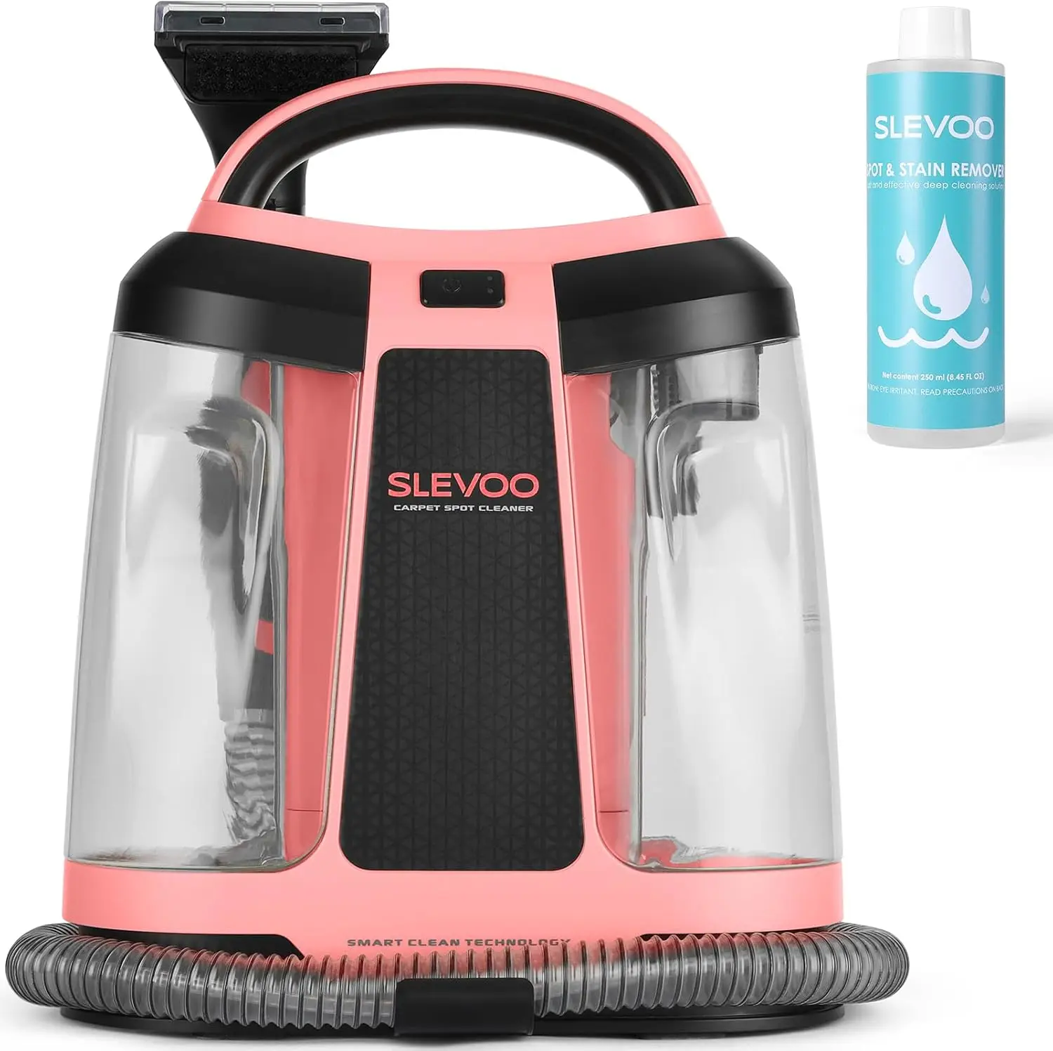 450W Portable Carpet Cleaner with Strong Suction for Upholstery, Furniture, Stairs, Car Interiors, Pet Stains
450W Portable Carpet Cleaner with Strong Suction for Upholstery, Furniture, Stairs, Car Interiors, Pet Stains