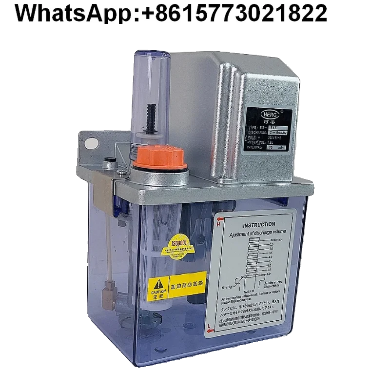 HERG T-M automatic intermittent lubrication pump TM-615A630/10 electric lubricating oil pump 3120
HERG T-M automatic intermittent lubrication pump TM-615A630/10 electric lubricating oil pump 3120