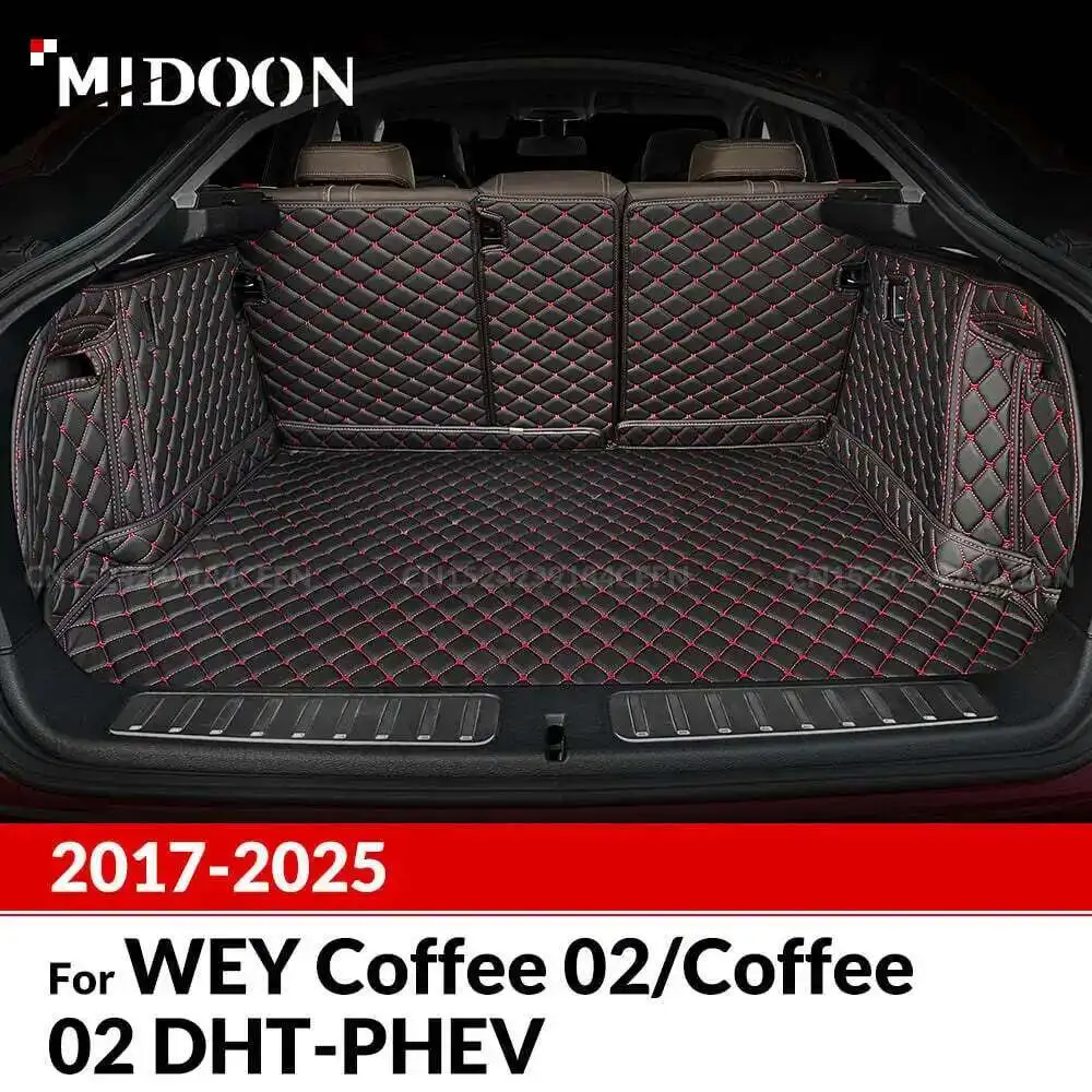 Для WEY Coffee 02/Coffee 02 DHT-PHEV автоматический коврик для багажника с полным покрытием, автомобильный защитный коврик, грузовая подкладка, аксессуары для интерьера
Для WEY Coffee 02/Coffee 02 DHT-PHEV автоматический коврик для багажника с полным покрытием, автомобильный защитный коврик, грузовая подкладка, аксессуары для интерьера