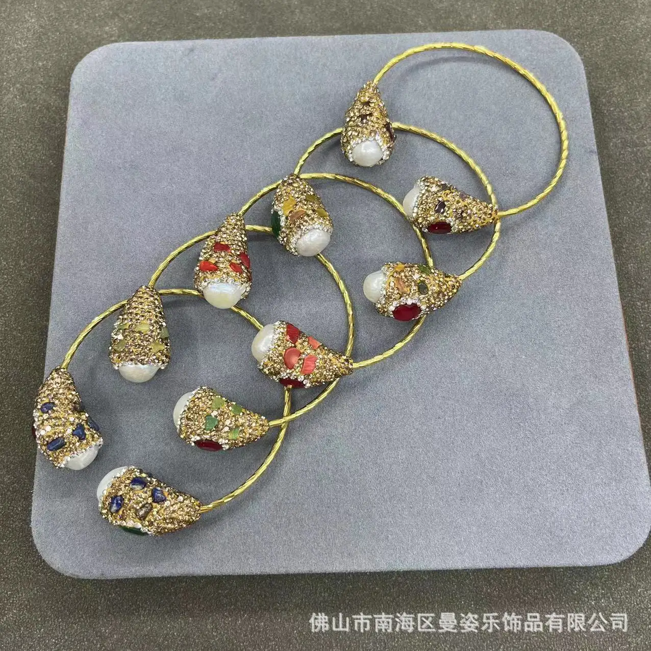 DIY accessories New pearl bracelet color retention live bracelet inlaid with gemstones high-end atmosphere Internet celebrity cr
DIY accessories New pearl bracelet color retention live bracelet inlaid with gemstones high-end atmosphere Internet celebrity cr