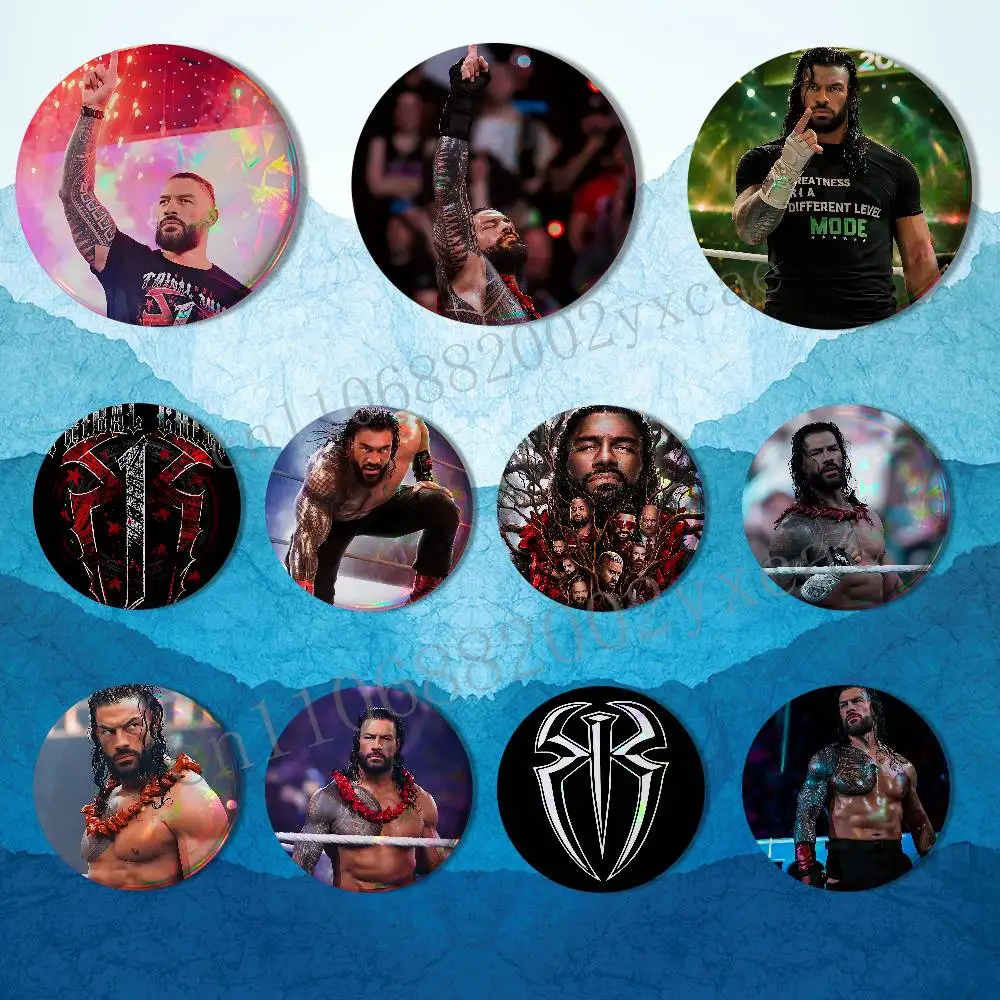 Surprise Return Roman Reigns OTC Badges Badges On Backpack Jacket Cartoon Round Brooches Acrylic Button Pins Collection Gifts
Surprise Return Roman Reigns OTC Badges Badges On Backpack Jacket Cartoon Round Brooches Acrylic Button Pins Collection Gifts