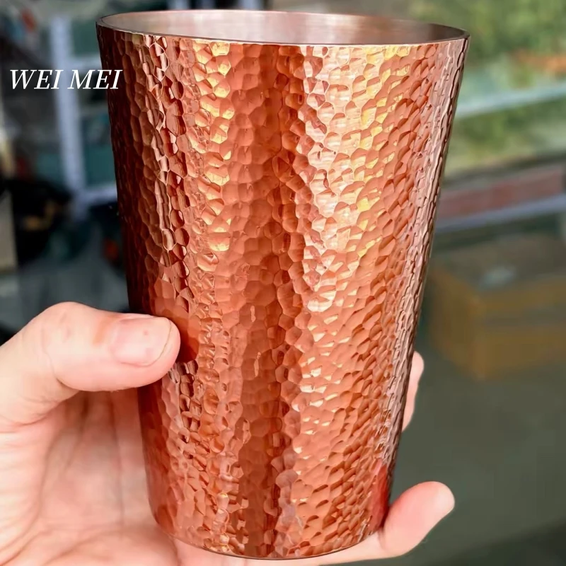 Pure Copper Vintage Coffee Cup,Outdoor Camping 500 ml Cold Drink Beer Cup,Smooth Engraving Hammer Texture Home Tea Cup Drinkware
Pure Copper Vintage Coffee Cup,Outdoor Camping 500 ml Cold Drink Beer Cup,Smooth Engraving Hammer Texture Home Tea Cup Drinkware