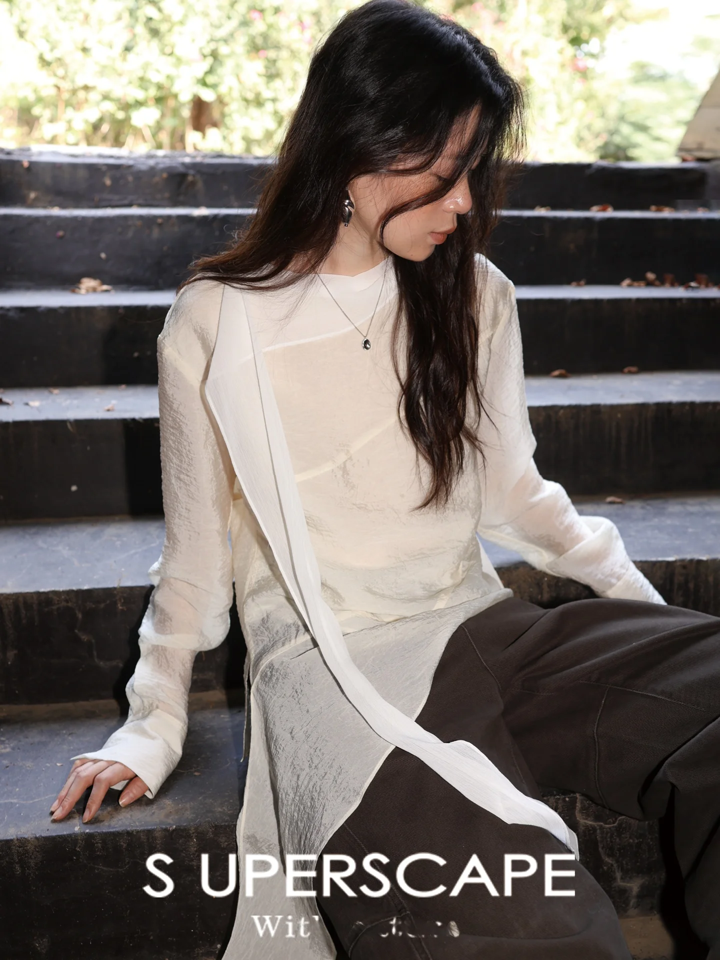 Ele Long Sve Acetate iny Slim Fit irt with Sa by Soribo Chinese Brand Women's Faion Breathable Skin-Friendly
Ele Long Sve Acetate iny Slim Fit irt with Sa by Soribo Chinese Brand Women's Faion Breathable Skin-Friendly